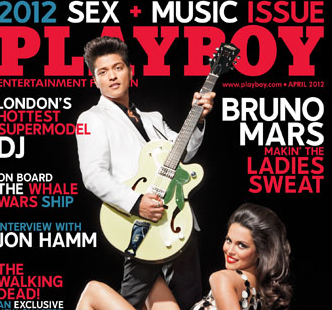 Capa da Playboy de Abril