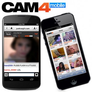 Cam4 Mobile para iPhone, iPad, Android, e muito mais!