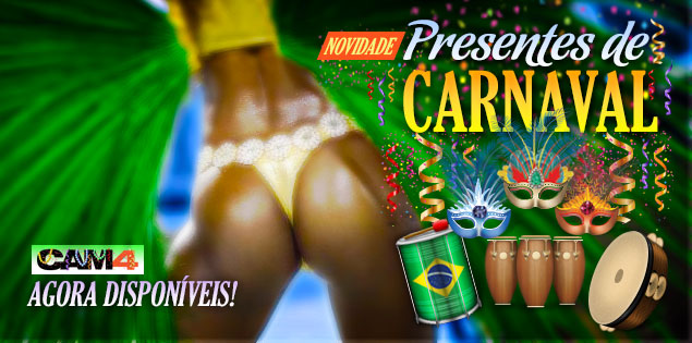 Presentes de Carnaval no Cam4