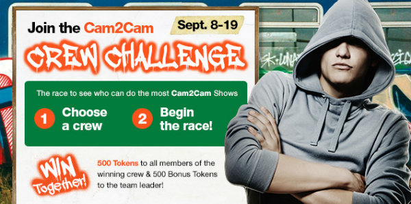 Desafio Cam2Cam em Grupo