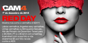 Dia Vermelho no CAM4 na Luta contra a AIDS