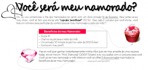 Quer ser o namorado da GiaxLove?