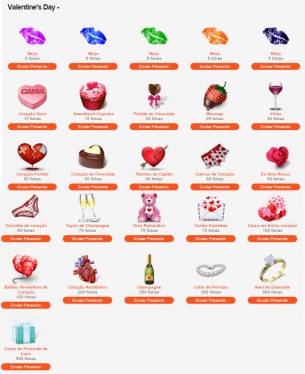 Presentes Valentine´s Day