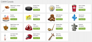 Presentes do Canadá agora no CAM4