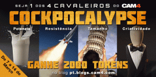 Cockpocalypse do CAM4: Os quatro Cavaleiros