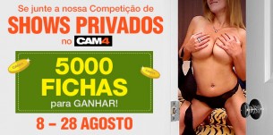 Participe do Concurso de Shows Privados 5000 Fichas em Prêmios