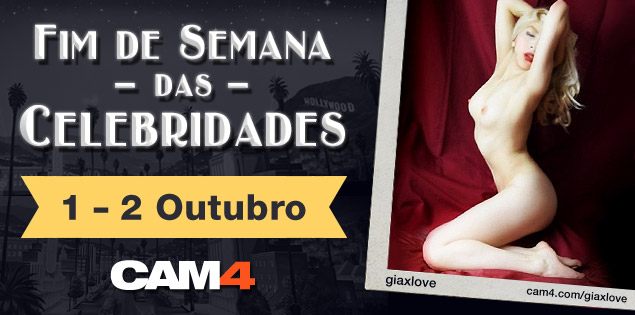 Programação de Shows #celebrities desse fim de semana