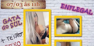 Show ao vivo das Gostosas Gatadosul2 e Enflegal