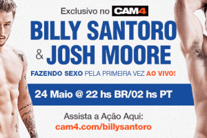 Billy Santoro e Josh Moore fazendo sexo pela PRIMEIRA VEZ! Ao vivo no CAM4