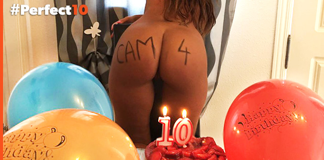#Perfect10 – Veja a galeria de aniversário da pornografia CAM4!