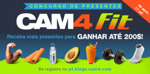 Concurso de Presentes CAM4 Fit! Ganhe até 200$! – Ganhadores