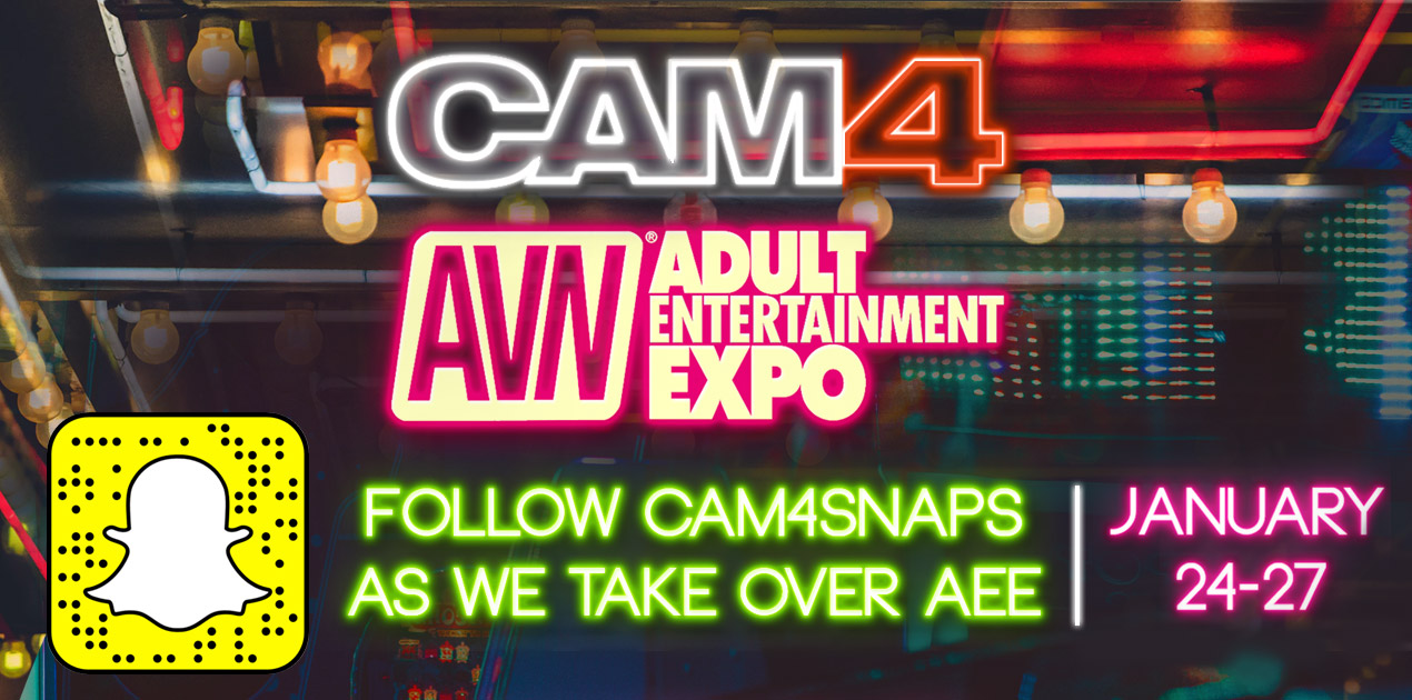 Siga o CAM4 e veja tudo o que acontece na Adult Entertainment EXPO em Las Vegas!