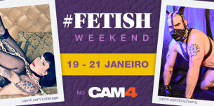 Calendário de Shows de Fetiche no CAM4: 19 -21 de janeiro