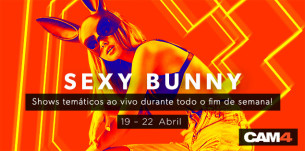 Celebre a primavera com as coelhinhas do CAM4! CAM4 Sexy Bunny!