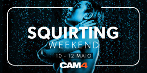 Shows Especiais de Squirt e Cum neste fim de semana!