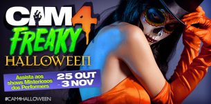 Não Perca os Shows Especiais Freaky Halloween 2019 no CAM4