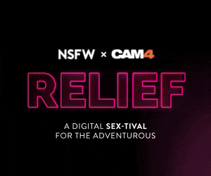 CAM4 & NSFW Team Up for RELIEF: Uma brincadeira sexual digital para aventureiros