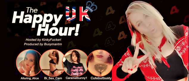 Você está convidado para o Happy Hour CAM4 UK!