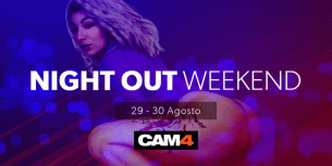 Fim de Semana Night Out no CAM4 – Nossos performer em roupas de festa