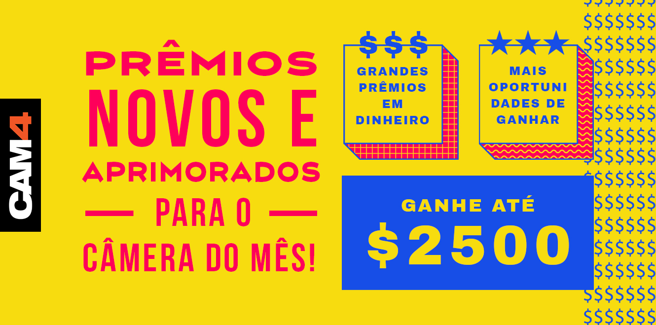 O CAM4 está prestes a apresentar novos e aprimorados prêmios para a câmera do mês
