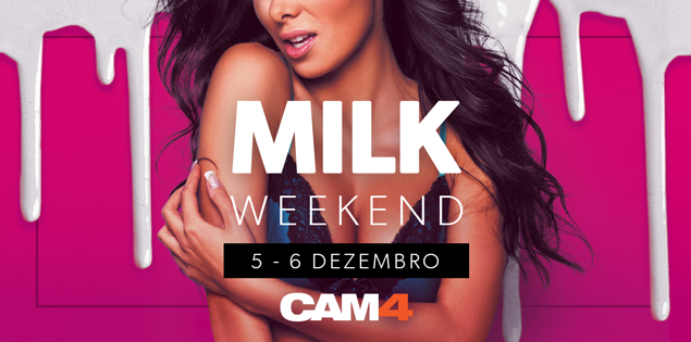 Leite que paixão! Shows MILK Fetish – maratona pornô neste fim de semana