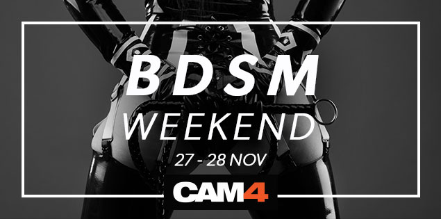 Fim de semana transgressivo com shows de BDSM no CAM4!