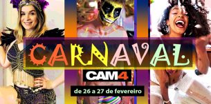 Fim de semana Pornô com Shows Temáticos de Fantasia de Carnaval ♠ CAM4 CARNAVAL