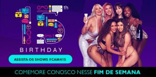 CAM4 completa 15 anos ♡ Celebramos com um longo fim de semana de shows temáticos