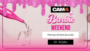 Neste fim de semana brinque ao vivo com algumas Barbies & Kens muito excitados no CAM4!