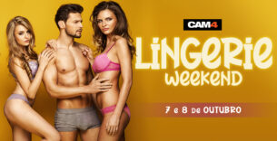 Planos para o fim de semana? Shows em lingerie sexy e cuecas esperam por você no CAM4 ❤