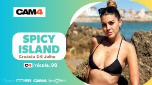 Nicole_98 sai de férias com o CAM4 na Spicy Island 🏝️🔥