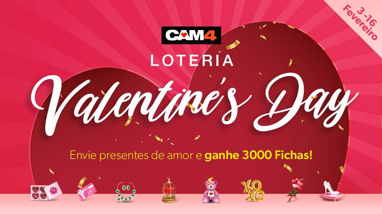 ? Ganhe muito na Loteria do Valentine´s Day de 2025!?