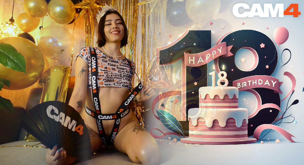 As fotos mais icônicas do aniversário de 18 anos do CAM4 ?