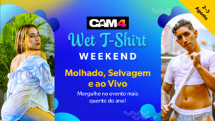 Fim de semana de Shows de Camisetas Molhadas Sensuais! Quem serão nossos Miss e Mister Camiseta Molhada 2025? 💦💦