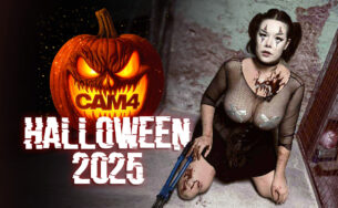 CAM4 Halloween 2025 🎃 Confira as fantasias mais sensuais! 😈