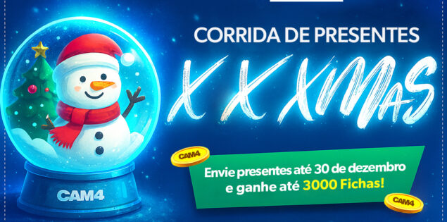 Corrida de Presentes XXXmas 🎄 Dê presentes e ganhe até 3000 Fichas