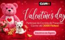 Ganhe até 3.000 fichas 🪙 no Concurso de Presentes Valentine’s Day 💘🎁GANHADORES