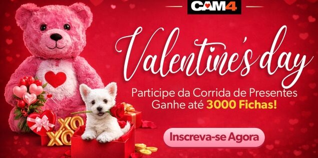 Ganhe até 3.000 fichas 🪙 no Concurso de Presentes Valentine’s Day 💘🎁GANHADORES