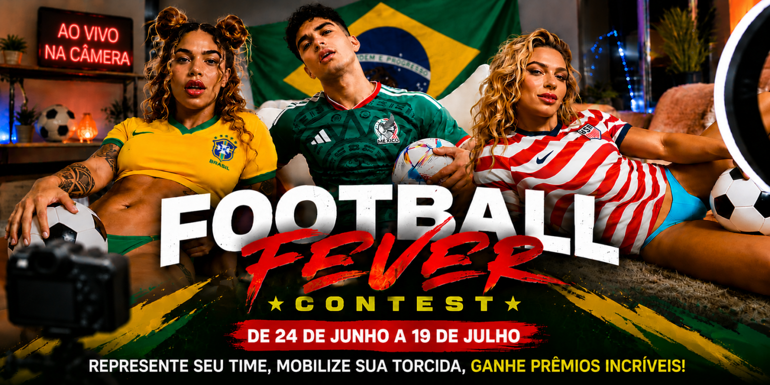 ⚽Ganhe com o nicho de Esportes do CAM4!⭐