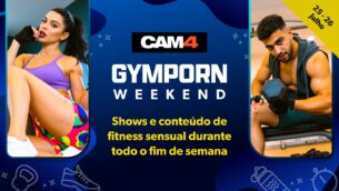 Gym Porn Weekend 💪🏋️‍♂️ A academia pornô do CAM4 está de volta neste fim de semana!