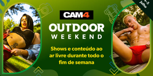 Viva um fim de semana quente de sexo ao ar livre no CAM4! 🔥 #outdoorsex