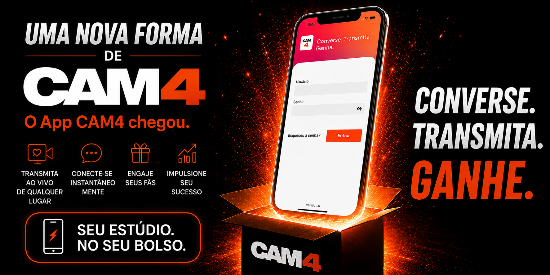 NOVIDADE: O C4 app agora está disponível para iOS e Android.