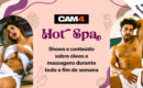 🫧Fim de Semana Temático com Massagem sexy no CAM4 com óleo… e outros fluidos! 💦