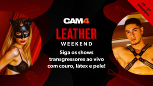 Maratona de Couro e Látex #Couro 😈 Não perca a ação!