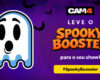 O Spooky Booster está de volta para assombrar o CAM4 neste Halloween!
